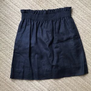 Jcrew linen skirt